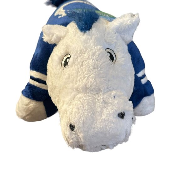 NFL Pillow Pets Plush Horse‎ Mascot Indianapolis Colts 18" Soft Toy Pillow Kids - Picture 1 of 9